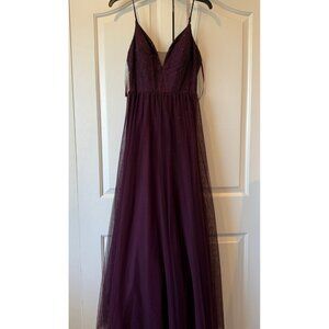 Maroon Prom Dress